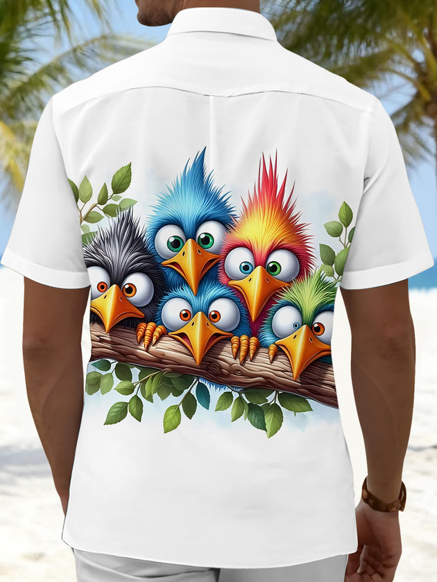 men's pocket shirt back view