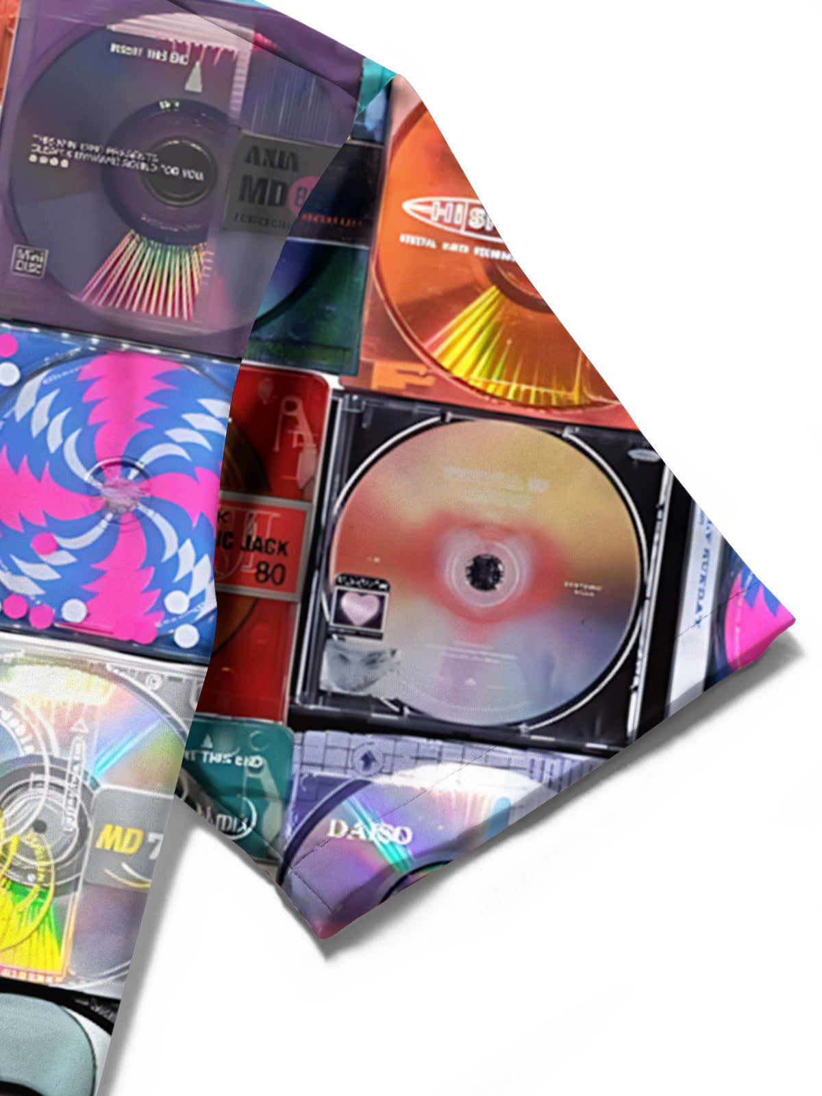 CD Print Men's Pocket Short Sleeve Shirts