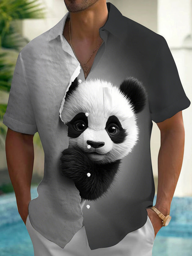 men's shirt front view