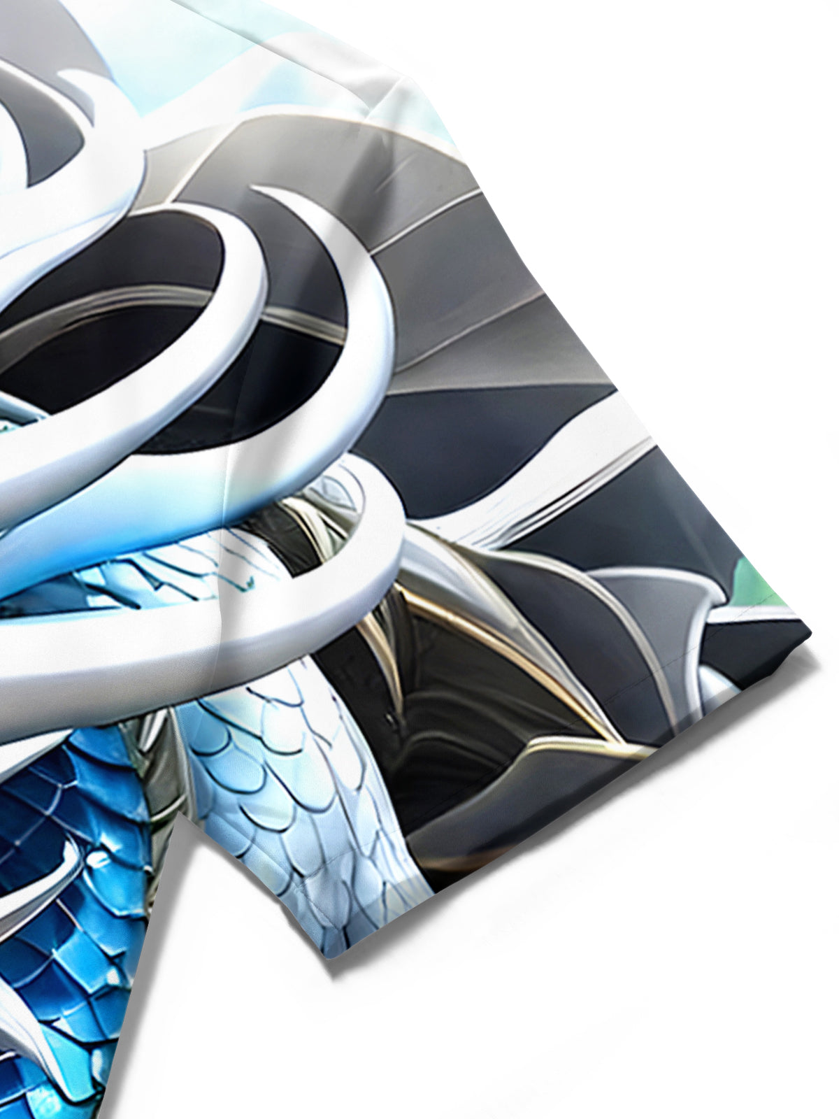 Dragon Men's Pocket Short Sleeve Shirts