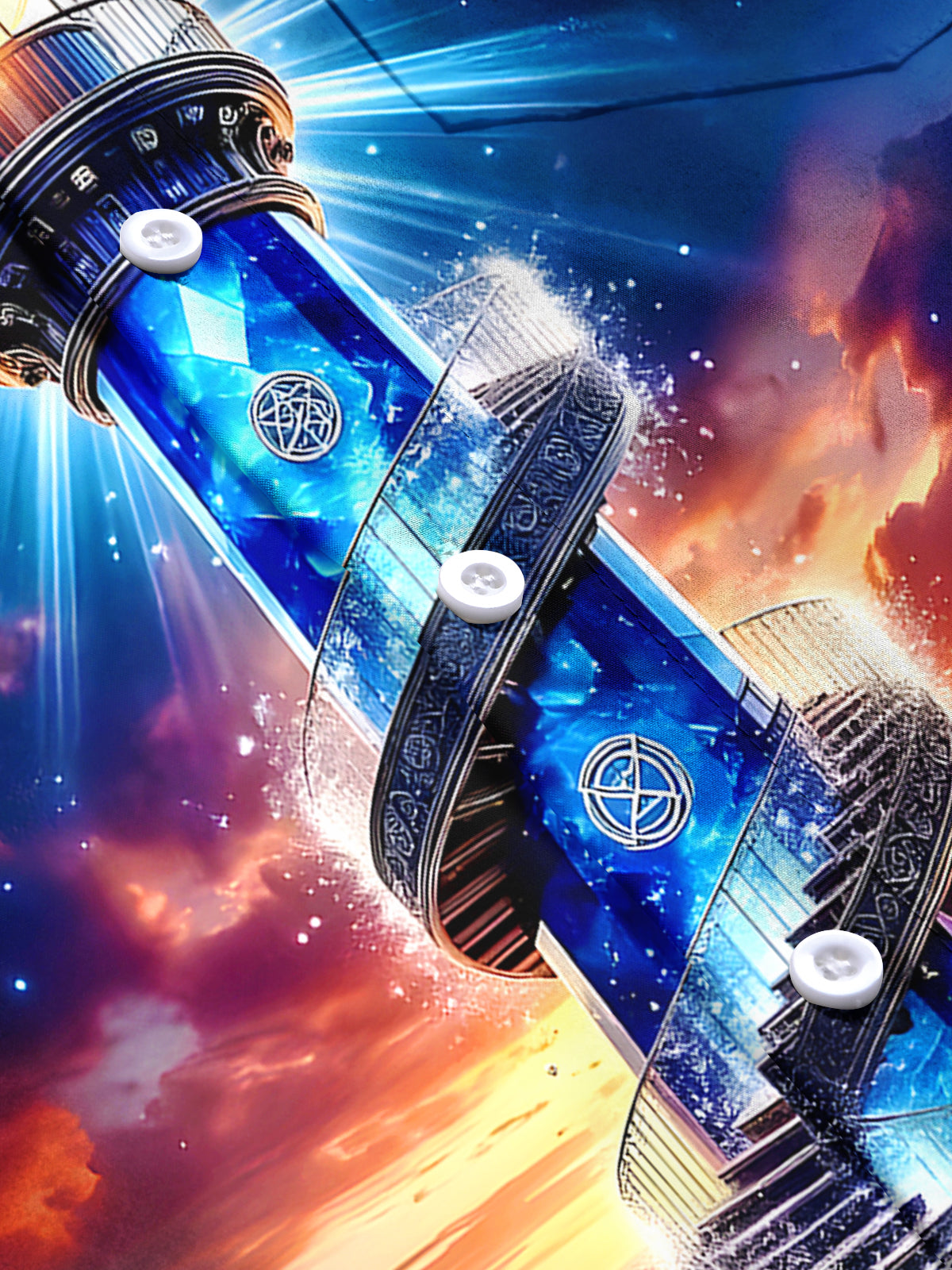 Hawaiian Lighthouses Men's Pocket Short Sleeve Shirts