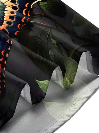 men's butterfly print shirt summer vacation