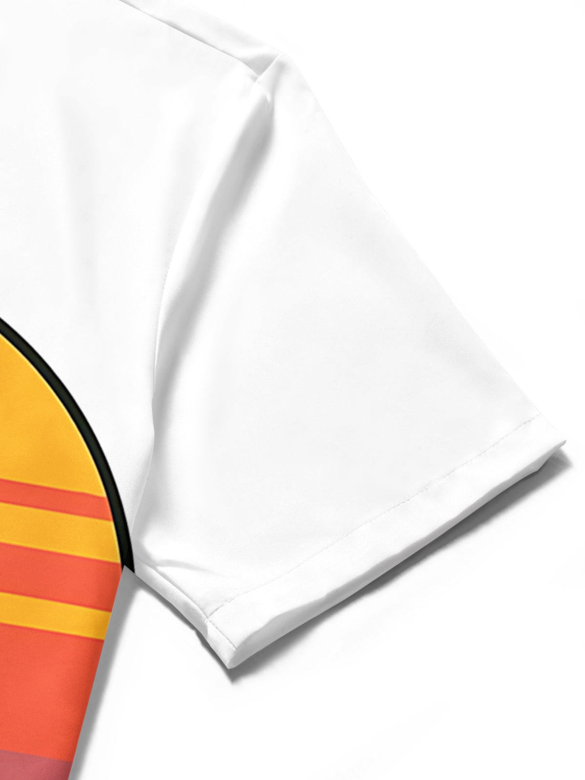 Jesus Surfing Print Men's Pocket Short Sleeve Shirts