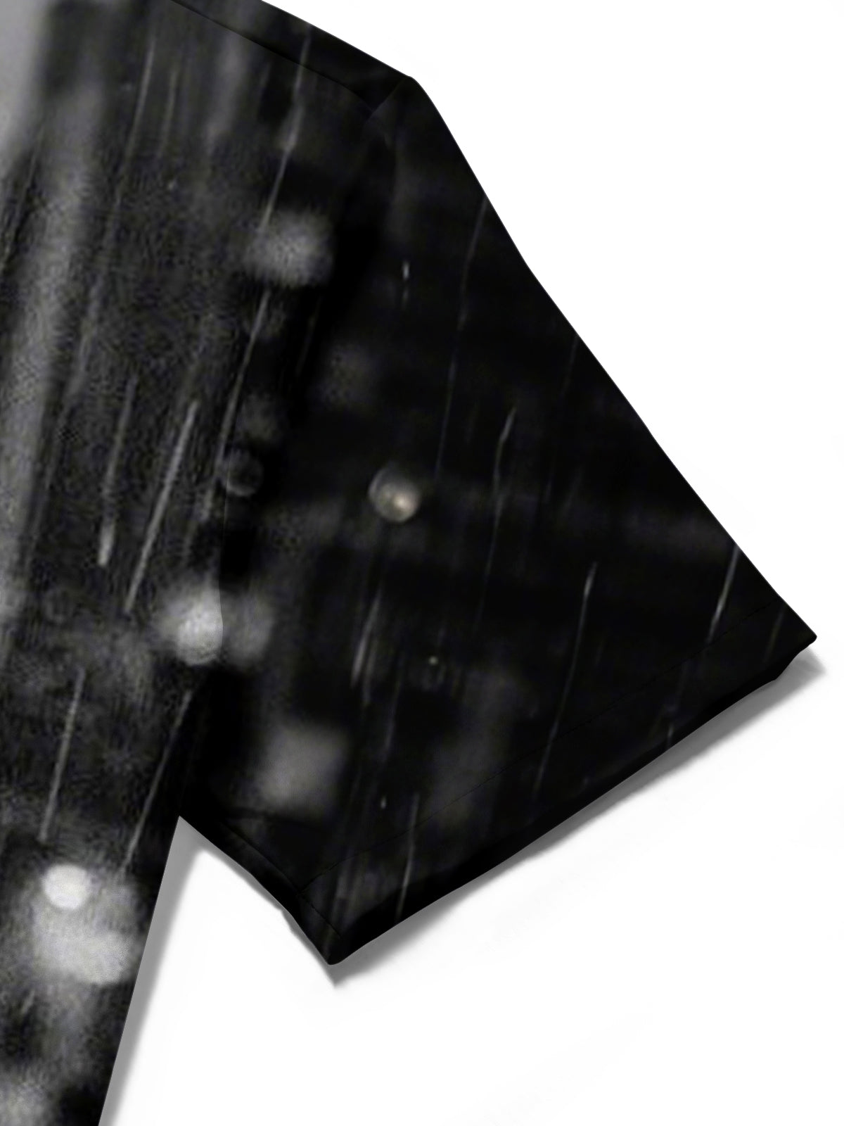 Earphone Print Men's Pocket Short Sleeve Shirts