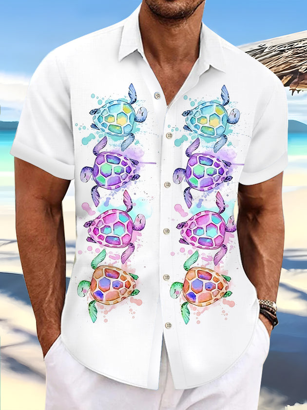 men's shirt front view