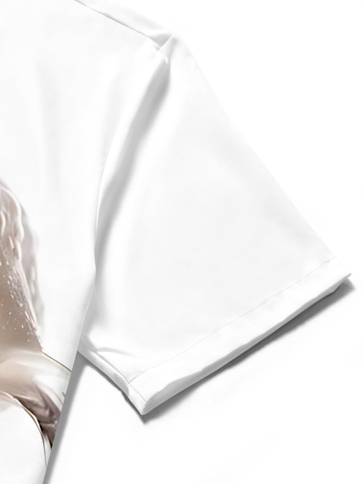 Beer Print Men's Pocket Short Sleeve Shirts