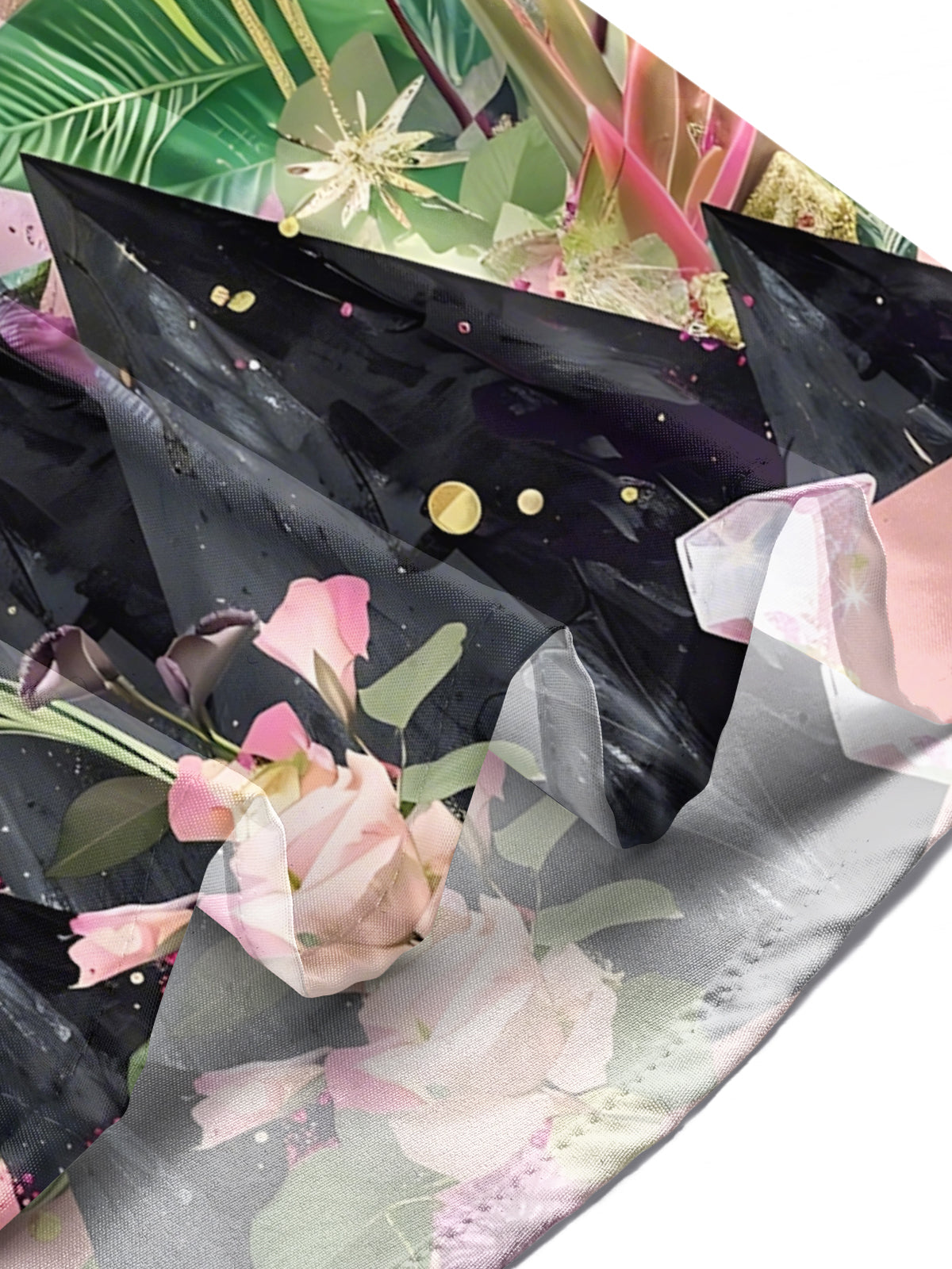 Flamingo Print Men's Pocket Short Sleeve Shirts