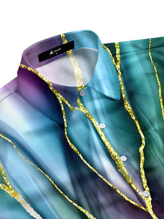 men's tropical shirt side view
