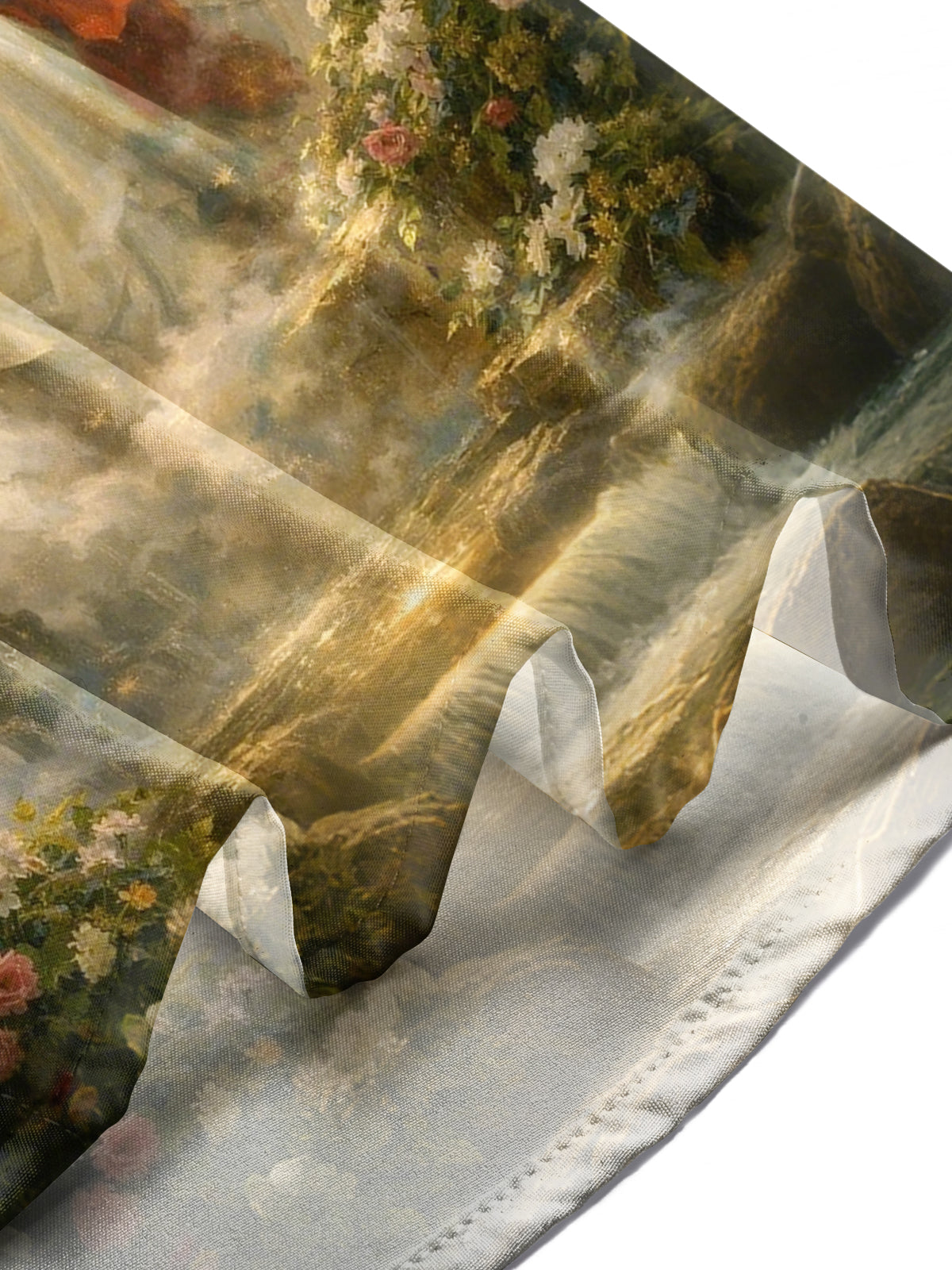 Christian Art Print Men's Pocket Short Sleeve Shirts