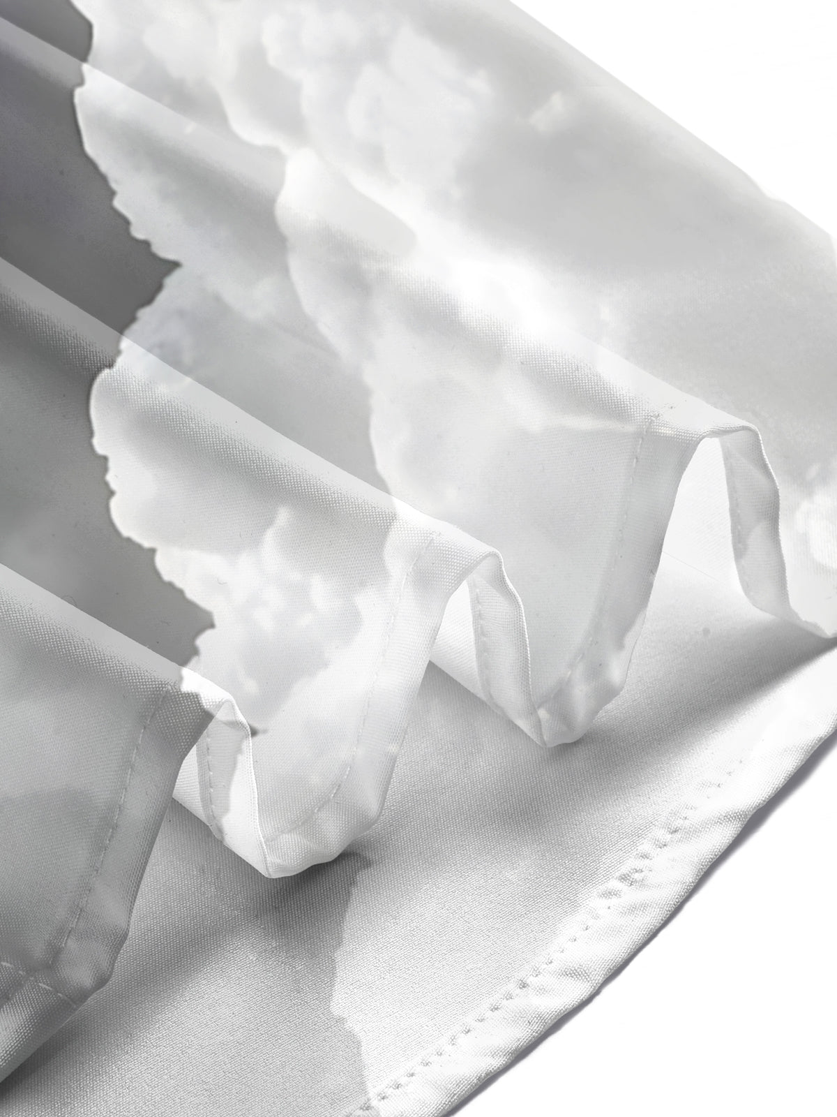 Statue of Liberty Print Men's Pocket Short Sleeve Shirts