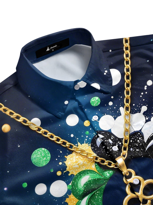 men's short sleeve shirt side view