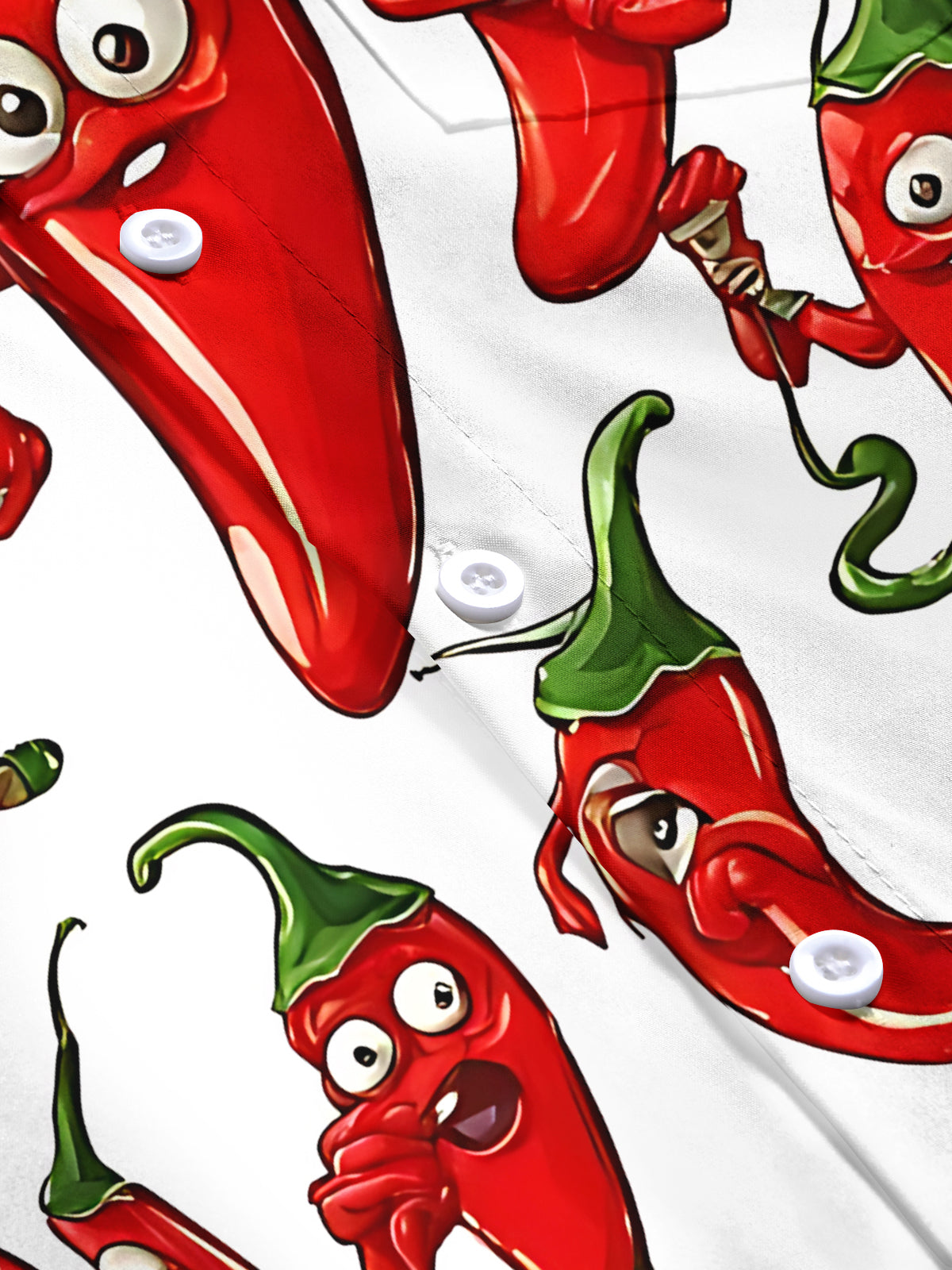 men's printed short sleeve flat lay shirt