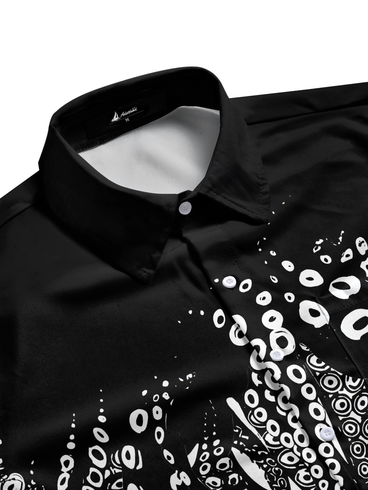 men's tropical shirt side view