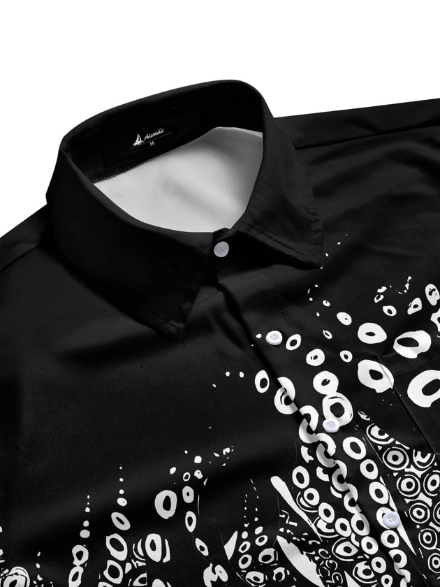 men's tropical shirt side view