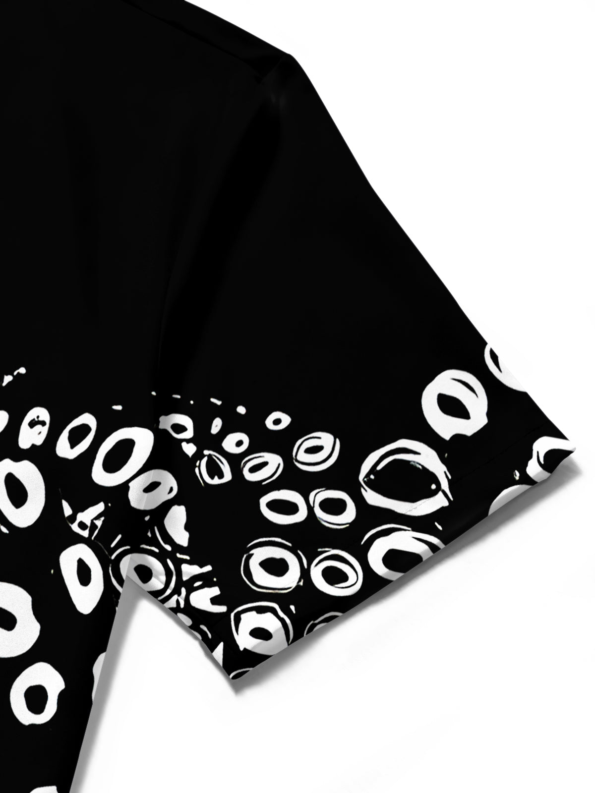 men's Hawaiian shirt close-up short sleeve