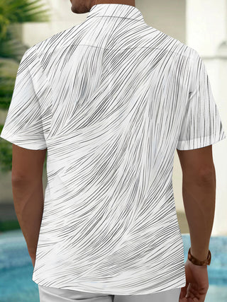 men's pocket shirt back view