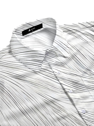 men's short sleeve shirt side view