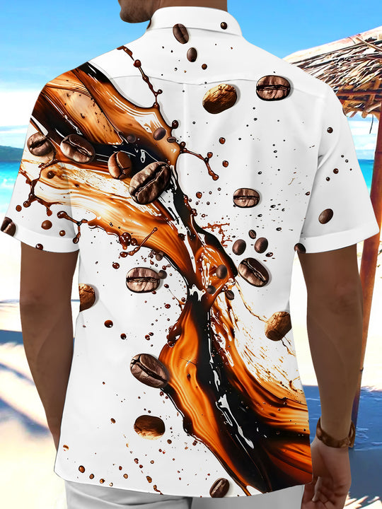 men's pocket shirt back view