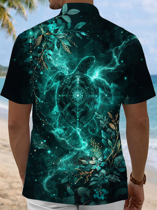 men's pocket shirt back view