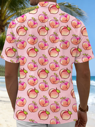 men's pocket shirt back view