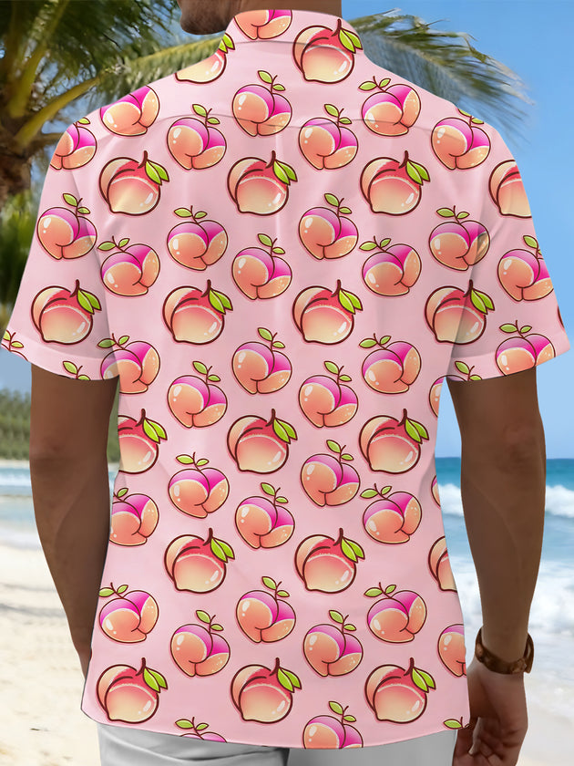 men's pocket shirt back view