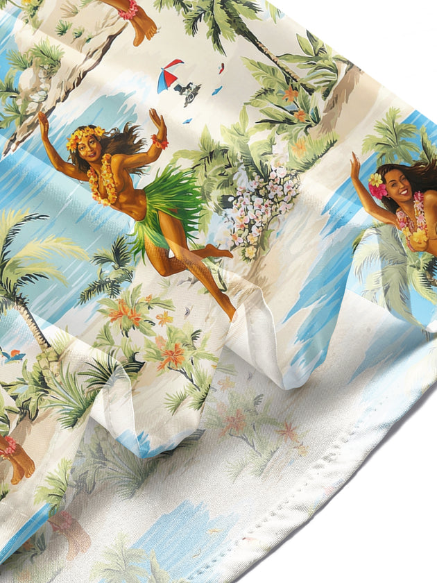 men's Hawaiian shirt tropical beach vacation