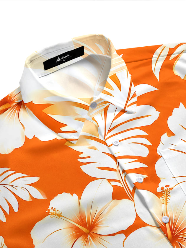 men's tropical shirt side view