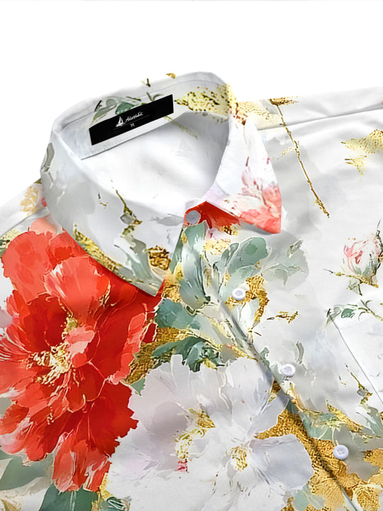 men's tropical shirt side view