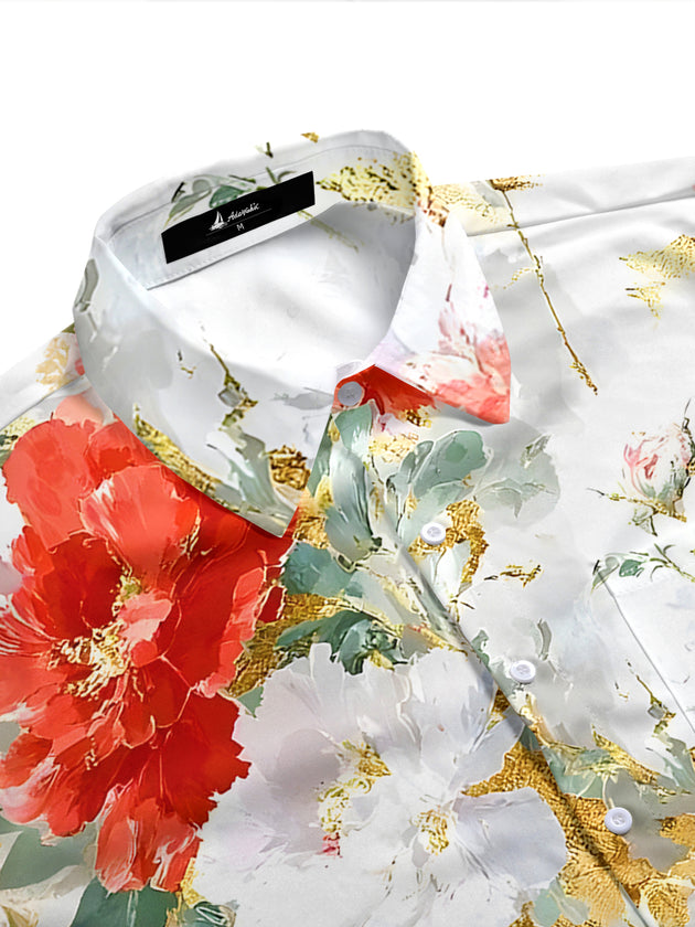 men's tropical shirt side view