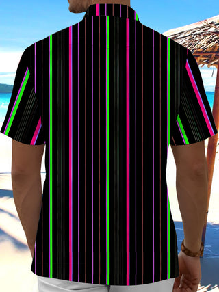 men's band shirt back view