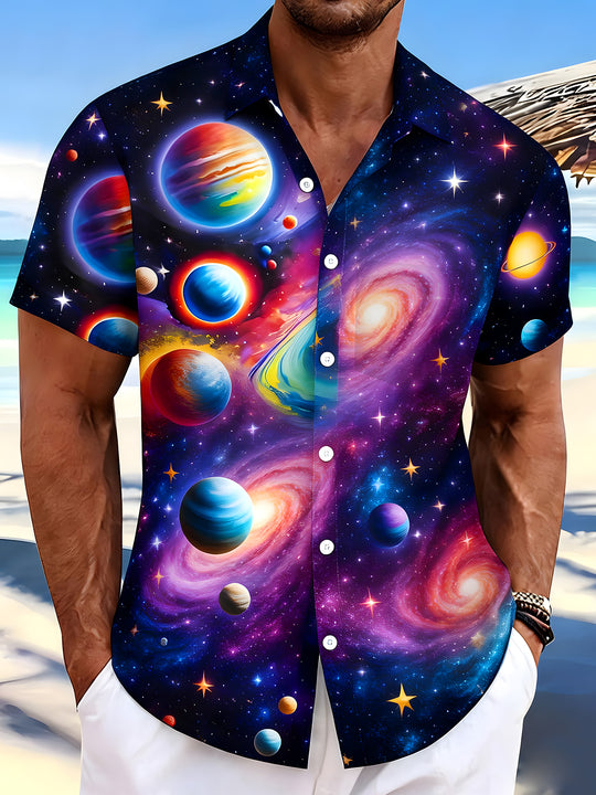 men's shirt front view