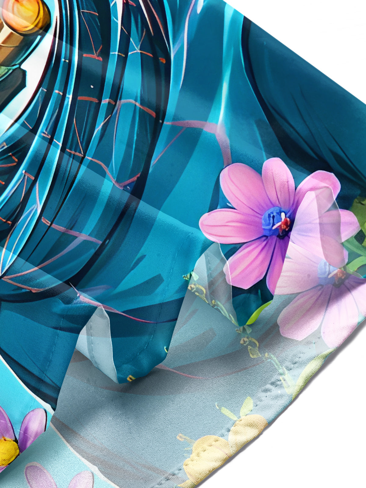 men's colorful floral shirt summer vacation