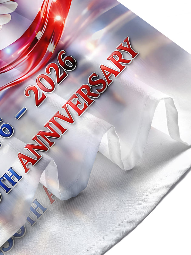 men's eagle print shirt Independence Day