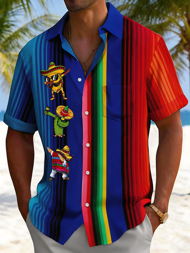 men's shirt front view