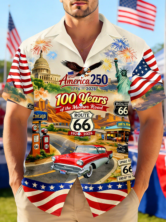 men's shirt front view