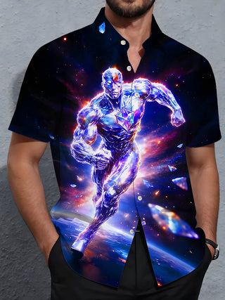 men's shirt front view