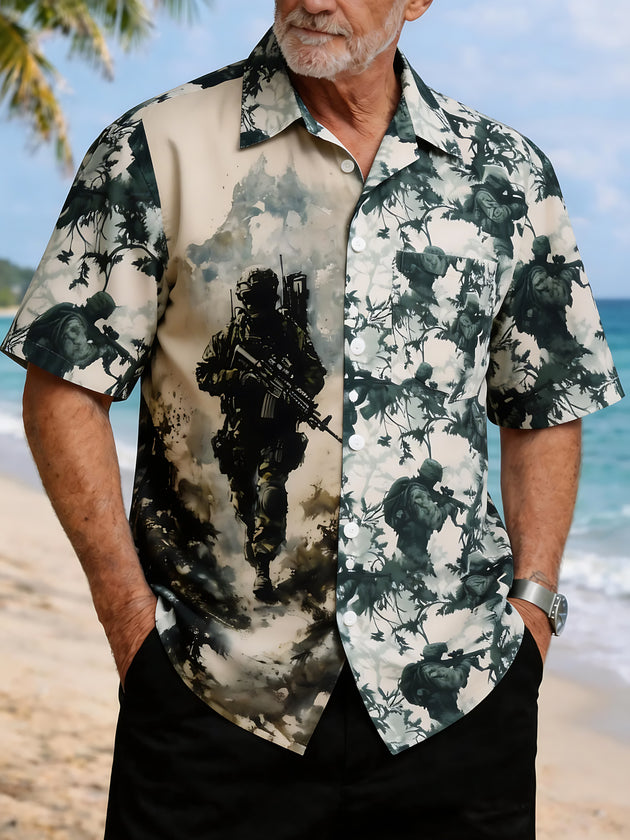 men's shirt front view Independence Day