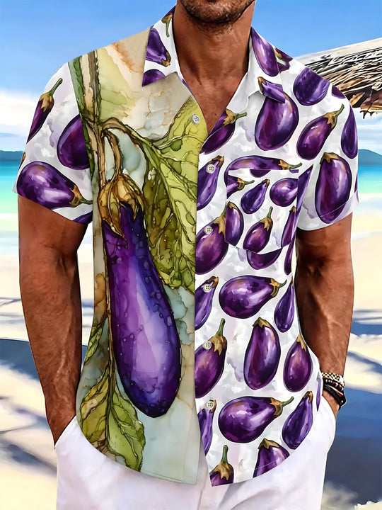 men's shirt front view