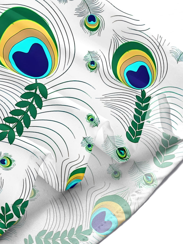 men's Hawaiian shirt tropical beach vacation