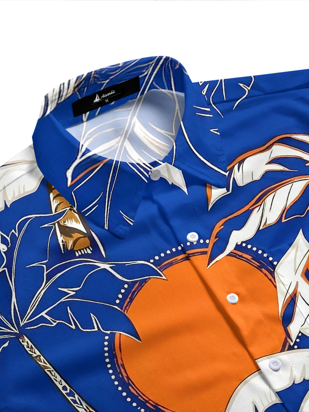 men's tropical shirt side view