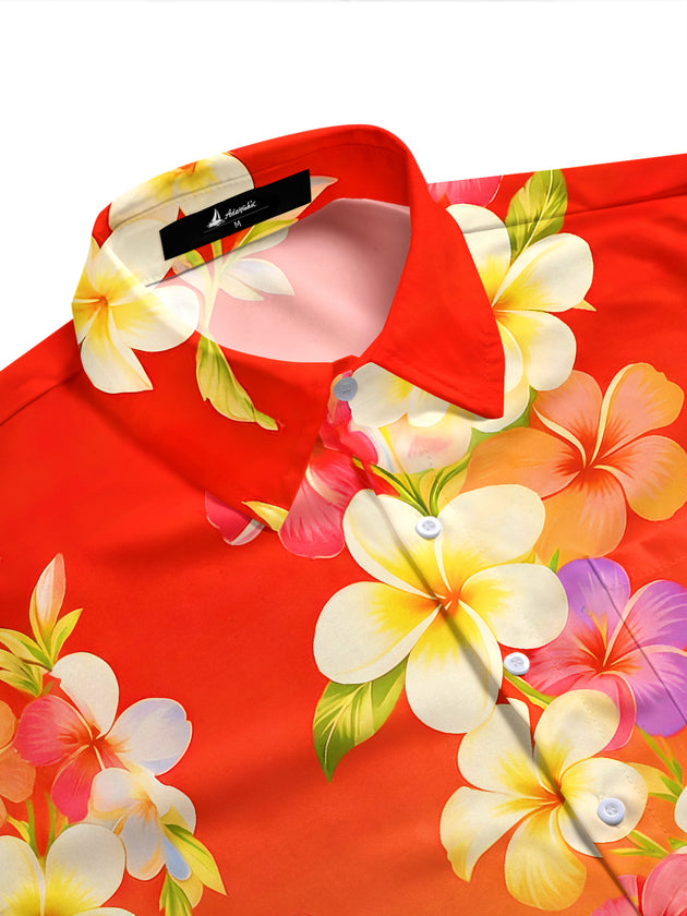 men's tropical shirt side view