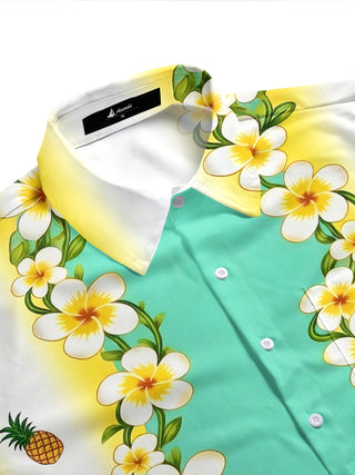 men's tropical shirt side view