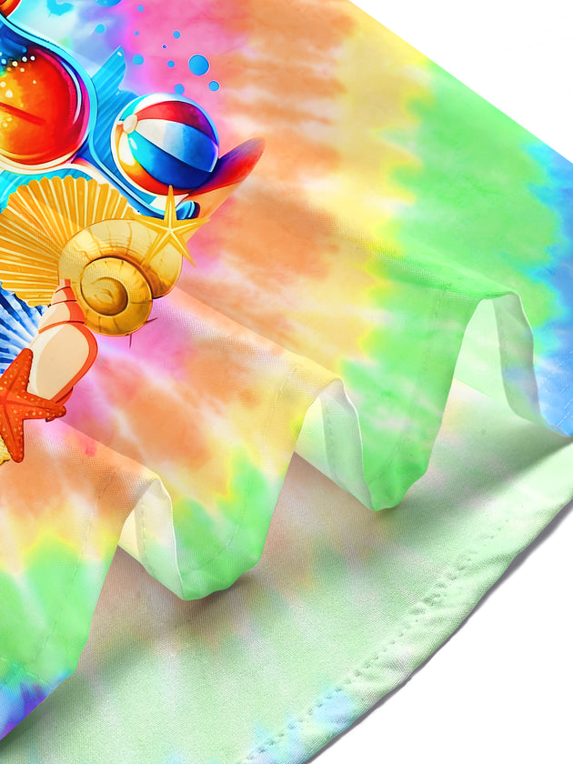 men's Hawaiian shirt tropical beach vacation