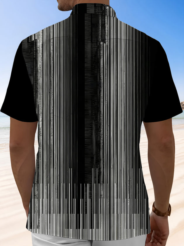 men's pocket shirt back view