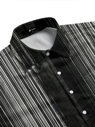 men's short sleeve shirt side view