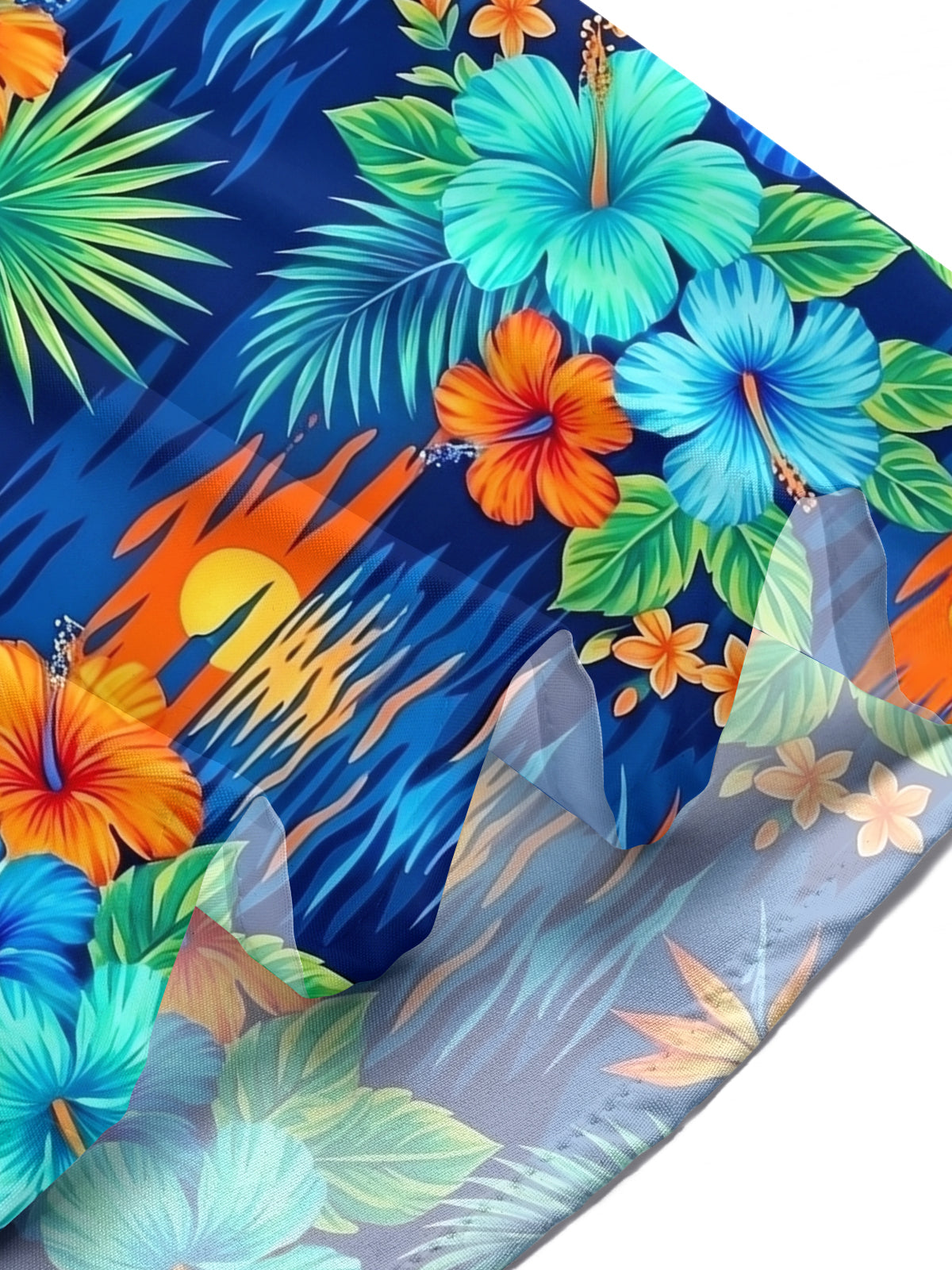 men's Hawaiian shirt tropical beach vacation