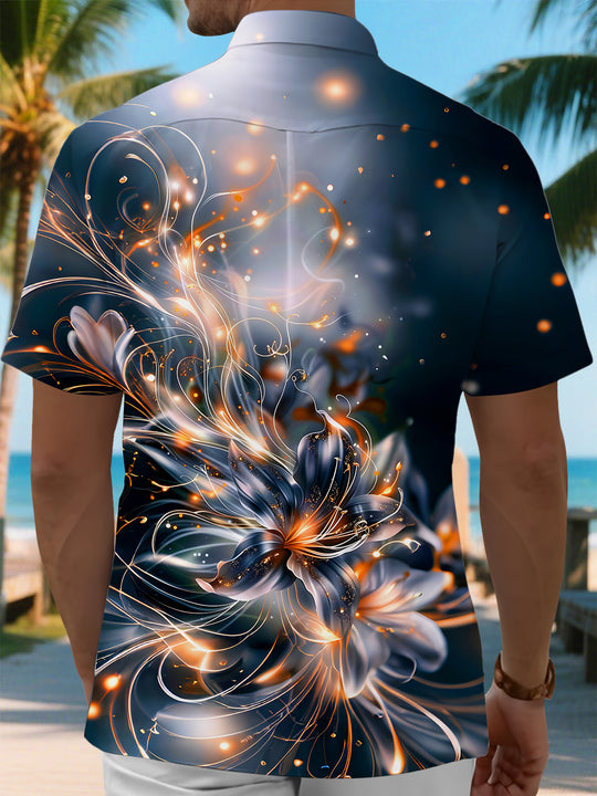 men's pocket shirt back view