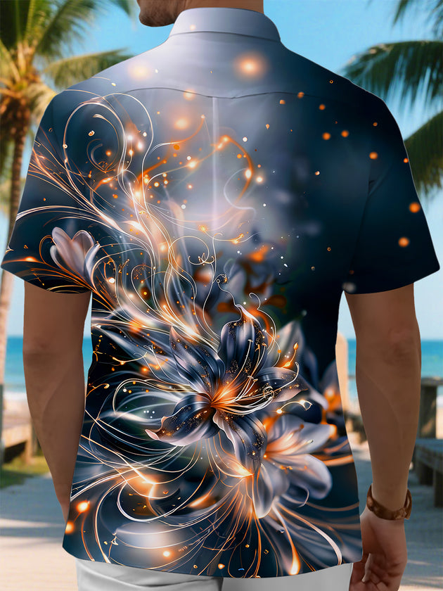 men's pocket shirt back view