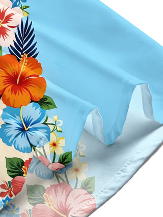 men's Hawaiian shirt tropical beach vacation