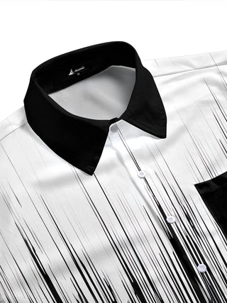 men's short sleeve shirt side view